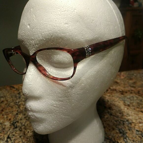 TIFFANY & CO TF2082-B 8146 53-17-135 Brown Havana Eyeglasses Frames Italy - Picture 2 of 11